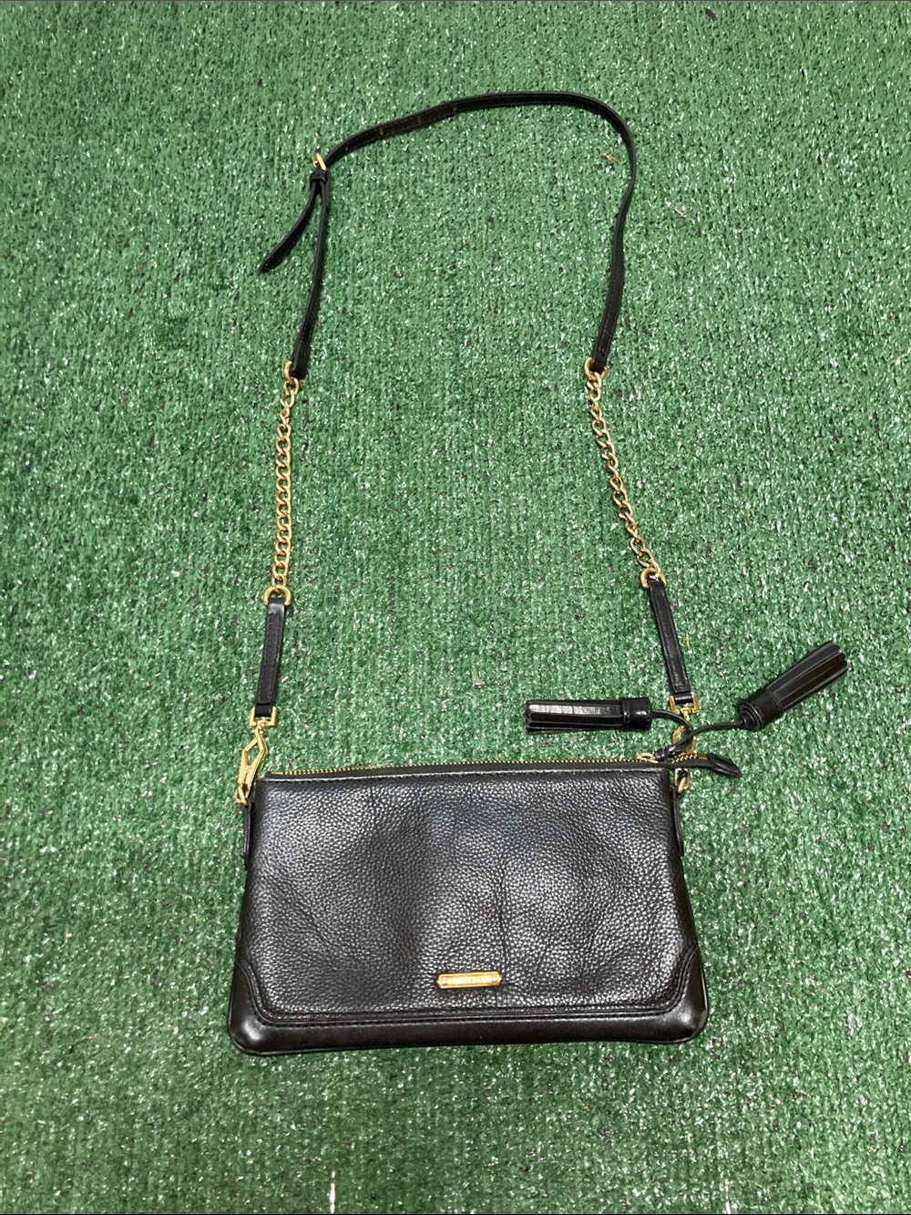 Designer Inspired Crossbody Shoulder Bag with Gold Chain (OKPM-06-006)